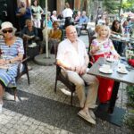 08.07.2021. Busko-Zdrój. Kawiarenka Festiwalowa / Wiktor Taszłow / Radio Kielce