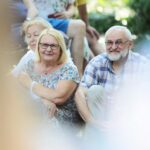 08.07.2021. Busko-Zdrój. Kawiarenka Festiwalowa / Wiktor Taszłow / Radio Kielce