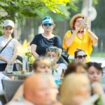 08.07.2021. Busko-Zdrój. Kawiarenka Festiwalowa / Wiktor Taszłow / Radio Kielce