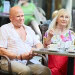 08.07.2021. Busko-Zdrój. Kawiarenka Festiwalowa / Wiktor Taszłow / Radio Kielce