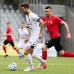 10.07.2021. Kielce. Sparing Korony Kielce z RTS Widzew Łódź / Wiktor Taszłow / Radio Kielce