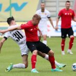 10.07.2021. Kielce. Sparing Korony Kielce z RTS Widzew Łódź / Wiktor Taszłow / Radio Kielce