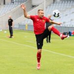 10.07.2021. Kielce. Sparing Korony Kielce z RTS Widzew Łódź / Wiktor Taszłow / Radio Kielce