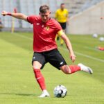 10.07.2021. Kielce. Sparing Korony Kielce z RTS Widzew Łódź / Wiktor Taszłow / Radio Kielce