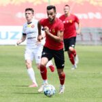 10.07.2021. Kielce. Sparing Korony Kielce z RTS Widzew Łódź / Wiktor Taszłow / Radio Kielce