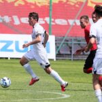 10.07.2021. Kielce. Sparing Korony Kielce z RTS Widzew Łódź / Wiktor Taszłow / Radio Kielce