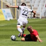 10.07.2021. Kielce. Sparing Korony Kielce z RTS Widzew Łódź / Wiktor Taszłow / Radio Kielce