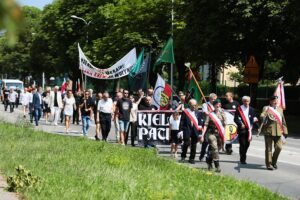 11.07.2021. Kielce. Obchody 78. rocznicy rzezi wołyńskiej / Wiktor Taszłow / Radio Kielce