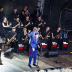 07.07.2021 Busko - Zdrój. Festiwal im. Krystyny Jamroz. Benefis kompozytora muzyki filmowej Henryka Kuźniaka / Jarosław Kubalski / Radio Kielce