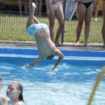 06.07.2021 Kielce. Wakacje. Lato w mieście. Basen przy ulicy Szczecińskiej / Jarosław Kubalski / Radio Kielce