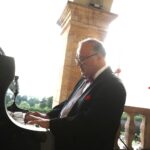 18.07.2021 Kielce. Pałac Biskupów Krakowskich. Koncert "Chopinowskie Inspiracje". Artur Jaroń / Jarosław Kubalski / Radio Kielce