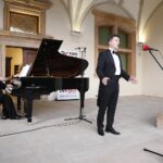18.07.2021 Kielce. Pałac Biskupów Krakowskich. Koncert "Chopinowskie Inspiracje". Łukasz Gaj - tenor i Artur Jaroń - fortepian / Jarosław Kubalski / Radio Kielce