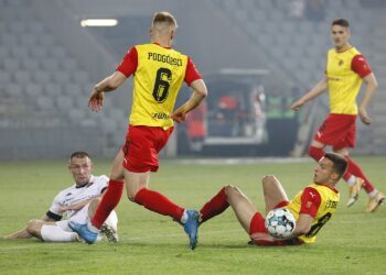 04.06.2021. Kielce. 33. kolejka Fortuna 1 Ligi: Korona Kielce - Widzew Łódź / Jarosław Kubalski / Radio Kielce