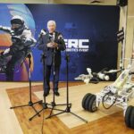 05.07.2021 Kielce. PŚk. Konferencja przed zawodami łazików marsjańskich. Poseł PiS Krzysztof Lipiec / Jarosław Kubalski / Radio Kielce