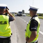 06.07.2021 Kielce. Policja. Akcja "Nie rozlewaj krwi na drodze". Policjanci zachęcali kierowców do oddawania krwi / Jarosław Kubalski / Radio Kielce