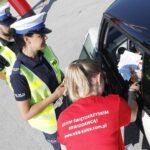 06.07.2021 Kielce. Policja. Akcja "Nie rozlewaj krwi na drodze". Policjanci zachęcali kierowców do oddawania krwi / Jarosław Kubalski / Radio Kielce