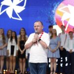 17.07.2021. Kielce. 48. Harcerski Festiwal Kultury Młodzieży Szkolnej. Wicemarszałek Marek Bogusławski / Jarosław Kubalski / Radio Kielce