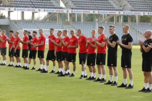 18.07.2021. Kielce. Prezentacja zawodników Korony Kielce w nowych strojach / Jarosław Kubalski / Radio Kielce