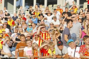 18.07.2021. Kielce. Prezentacja zawodników Korony Kielce w nowych strojach / Jarosław Kubalski / Radio Kielce