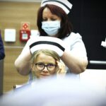 20.07.2021 Kielce. Collegium Medicum UJK. Czepkowanie nowych pielęgniarek i położnych / Jarosław Kubalski / Radio Kielce