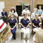 20.07.2021 Kielce. Collegium Medicum UJK. Czepkowanie nowych pielęgniarek i położnych / Jarosław Kubalski / Radio Kielce