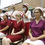 20.07.2021 Kielce. Collegium Medicum UJK. Czepkowanie nowych pielęgniarek i położnych / Jarosław Kubalski / Radio Kielce