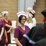 20.07.2021 Kielce. Collegium Medicum UJK. Czepkowanie nowych pielęgniarek i położnych / Jarosław Kubalski / Radio Kielce