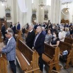 22.07.2021 Kielce. Kościół pw. Podwyższenia Krzyża Świętego. Pogrzeb Zbigniewa Marcinkowskiego, byłego radnego Porozumienia Samorządowego i Platformy Obywatelskiej / Jarosław Kubalski / Radio Kielce