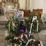 22.07.2021 Kielce. Kościół pw. Podwyższenia Krzyża Świętego. Pogrzeb Zbigniewa Marcinkowskiego, byłego radnego Porozumienia Samorządowego i Platformy Obywatelskiej / Jarosław Kubalski / Radio Kielce