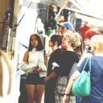 22.07.2021 Kielce. Food trucki na ulicy Sienkiewicza  / Jarosław Kubalski / Radio Kielce