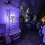 04.07.2021. Koprzywnica. Fresk Ars moriendi w kościele św. Floriana / Emilia Sitarska / Radio Kielce