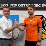 15.07.2021. Ostrowiec Św. Na zdjęciu (od lewej): Dariusz Ogłaza - prezes KSZO 1929 i Michał Gałecki / KSZO 1929 Ostrowiec Świętokrzyski / Facebook