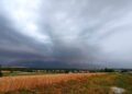 11.07.2021. Sobków. Nadciągająca nawałnica / OSP Sobków