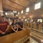 11.07.2021. Ostrowiec Św. Msza święta w intencji ofiar pomordowanych na Wołyniu / Emilia Sitarska / Radio Kielce