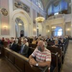 25.07.2021. Ostrowiec Św. Msza w intencji kierowców i pasażerów PKS-u w Ostrowcu Świętokrzyskim w 75 rocznicę istnienia / Emilia Sitarska / Radio Kielce