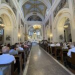 25.07.2021. Ostrowiec Św. Msza w intencji kierowców i pasażerów PKS-u w Ostrowcu Świętokrzyskim w 75 rocznicę istnienia / Emilia Sitarska / Radio Kielce