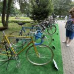 25.07.2021. Ostrowiec Świętokrzyski. Rowerowe wakacje w Parku Miejskim / Emilia Sitarska / Radio Kielce