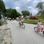 25.07.2021. Ostrowiec Świętokrzyski. Rowerowe wakacje w Parku Miejskim / Emilia Sitarska / Radio Kielce