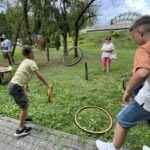 25.07.2021. Ostrowiec Świętokrzyski. Rowerowe wakacje w Parku Miejskim / Emilia Sitarska / Radio Kielce