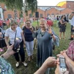 06.07.2021. Ostrowiec Św. Spotkanie z Elżbietą Dzikowską / Emilia Sitarska / Radio Kielce