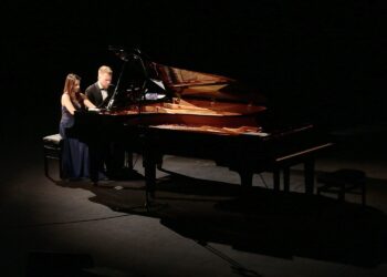 11.03.2020. Kielce. Koncert "Novi Piano Duo" w Kieleckim Centrum Kultury / Wiktor Taszłow / Radio Kielce