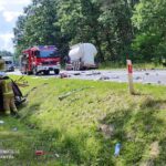 02.07.2021. Rybitwy. Śmiertelny wypadek / PSP Staszów