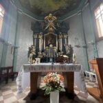 3.07.2021. Ruda Kościelna. Kościół pw. Zaślubin Najświętszej Marii Panny. Spacer historyczno-krajoznawczy / Emilia Sitarska / Radio Kielce