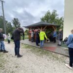 03.07.2021. Ruda Kościelna. Tereny XVIII-wiecznego dworu. Spacer historyczno-krajoznawczy / Emilia Sitarska / Radio Kielce