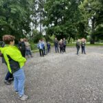 03.07.2021. Ruda Kościelna. Tereny XVIII-wiecznego dworu. Spacer historyczno-krajoznawczy / Emilia Sitarska / Radio Kielce