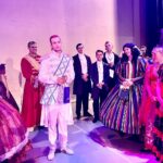 05.07.2021. Busko-Zdrój. 27. Międzynarodowy Festiwal Muzyczny im. Krystyny Jamroz. Na zdjęciu (w środku): Tomasz Słomka – solista Kieleckiego Teatru Tańca żegna się z zespołem / Dorota Klusek / Radio Kielce