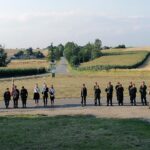 24.07.2021. Pomnik bohaterów Republiki Pińczowskiej. Obchody 77. rocznicy utworzenia Republiki Pińczowskiej / Marta Gajda / Radio Kielce