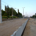 Wąchock. Modernizacja stacji kolejowej. Wymieniane są tory i sieć trakcyjna, modernizowane są perony / Tomasz Piwko / Radio Kielce