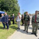 11.07.2021. Wola Grójecka k/Ćmielowa. Uroczystości upamiętniające rozbicie oddziału AK / Emilia Sitarska / Radio Kielce