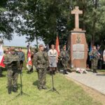 11.07.2021. Wola Grójecka k/Ćmielowa. Uroczystości upamiętniające rozbicie oddziału AK / Emilia Sitarska / Radio Kielce